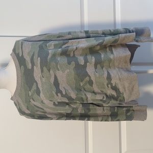 Camouflage Sweatshirt Top